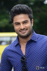 Sudheer Babu at Krishnamma Kalipindi Iddarini Special Show Press Meet